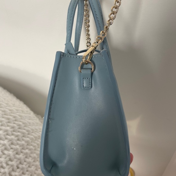 ZARA Blue Crossbody Bag - Picture 3 of 8